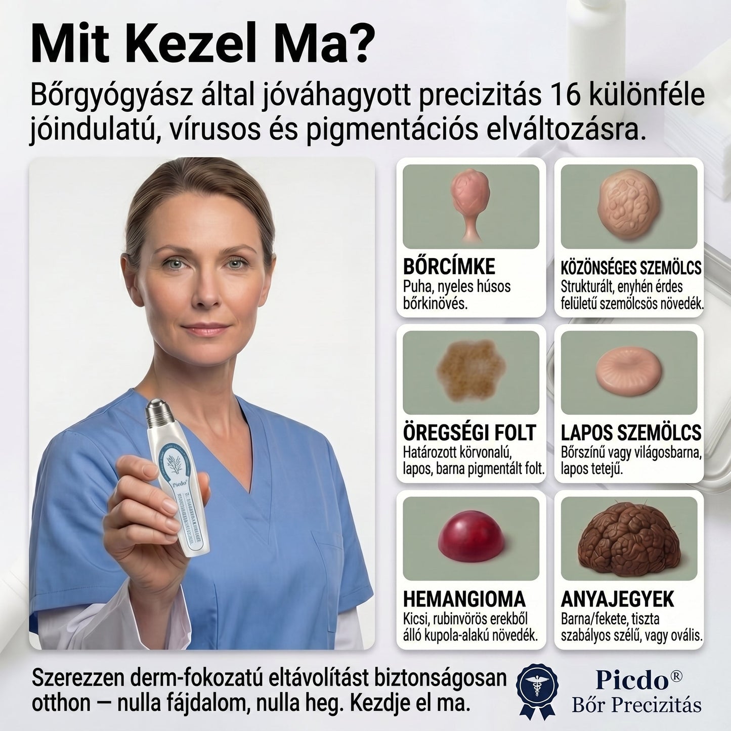 ✅🌱𝐇𝐢𝐯𝐚𝐭𝐚𝐥𝐨𝐬 𝐦á𝐫𝐤𝐚𝐛𝐨𝐥𝐭  𝐏𝐢𝐜𝐝𝐨®   𝟕 𝐍𝐚𝐩𝐨𝐬 𝐁ő𝐫𝐤𝐢𝐧ö𝐯é𝐬- é𝐬 𝐅𝐨𝐥𝐭𝐫𝐚𝐝í𝐫(Fájdalommentes, nyommentes roll-on)